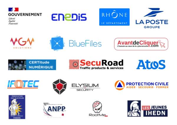 Partenaires & Soutiens CyberCercle Auvergne-Rhône-Alpes - septembre 2025