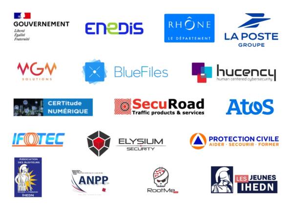 Partenaires & Soutiens CyberCercle Auvergne-Rhône-Alpes - janvier 2025