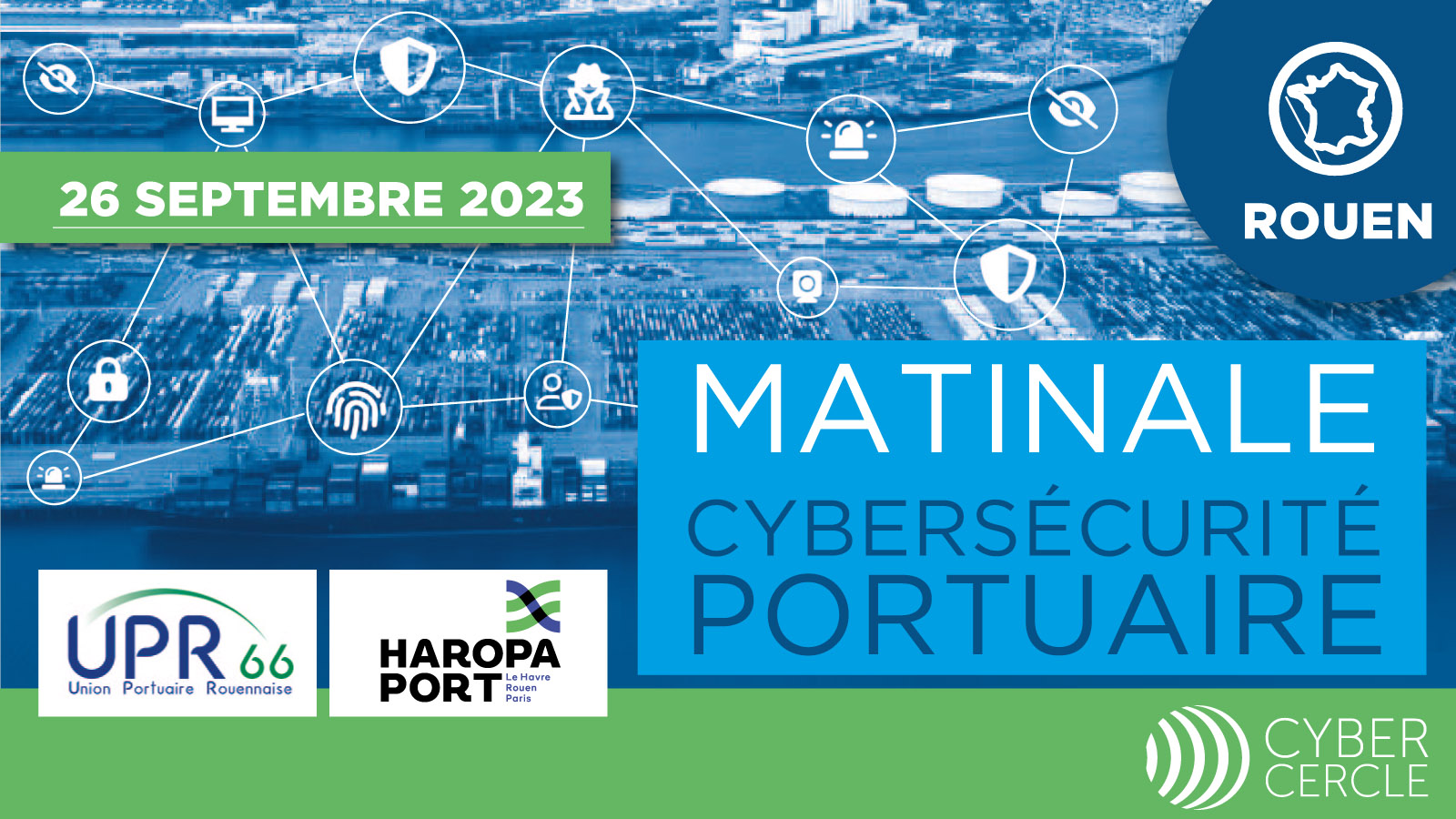 Matinale Cybersécurité Portuaire - 26 septembre 2023, Rouen