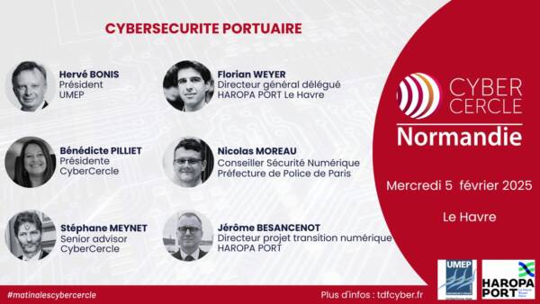 Matinale CyberCercle Portuaire - Le Havre, le 5 février 2025