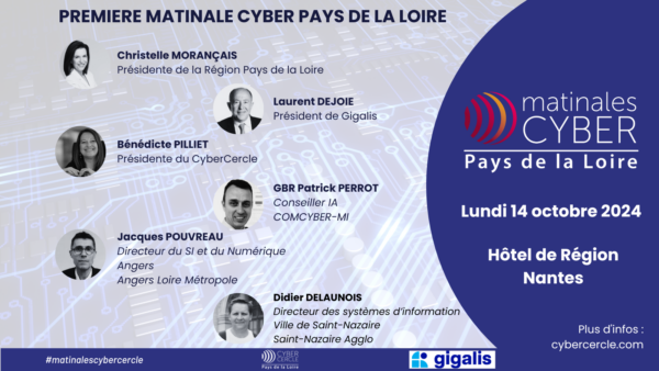 Matinale CyberCercle Pays de la Loire - 14 octobre 2024