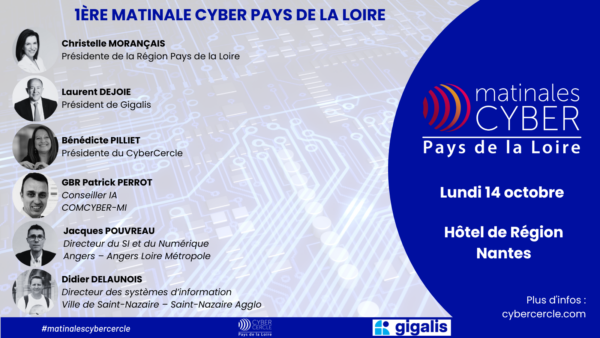 Matinale CyberCercle Pays de la Loire - 14 octobre 2024