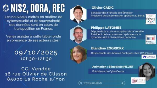 Evénement CPME85 du 9 octobre 2025