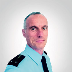 Général Husson, Gendarmerie, intervenant aux RCyber Nouvelle-Aquitaine