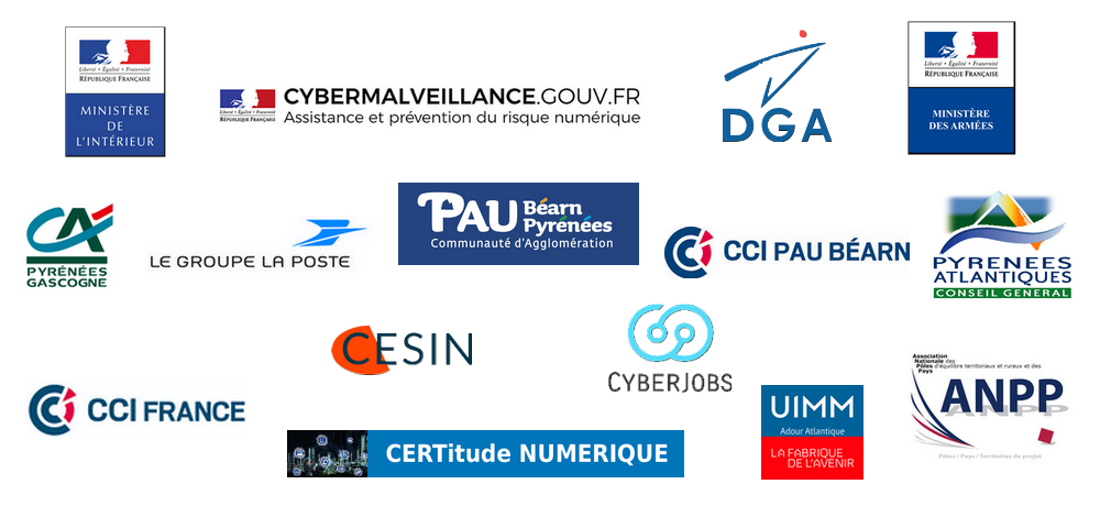 Partenaires RCyber 2019 Centre Val de Loire