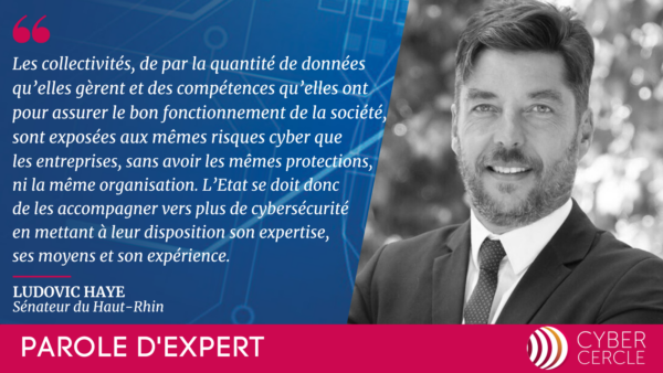 Parole d'Expert CyberCercle de Ludovic Haye, le 15 novembre 2024