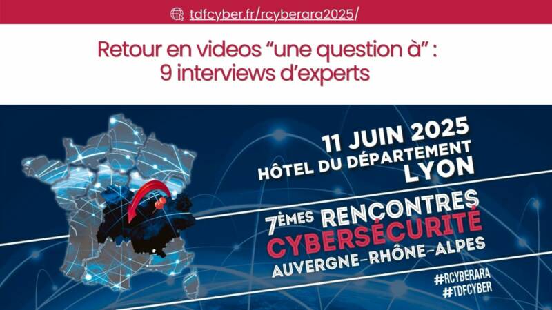 RCyberARA2025 - retour en videos