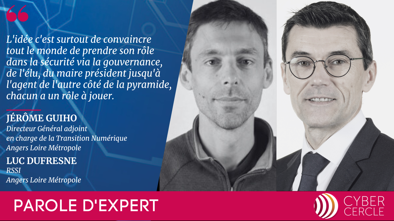 Parole d'Expert Angers Loire Métropole - 17 octobre 2025
